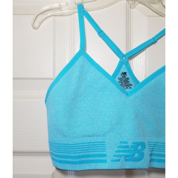 New balance sports bra Racerback Racer Back Adjustable straps - Picture 2 of 3